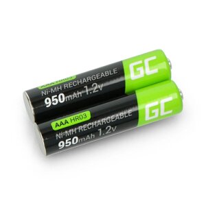 Акумуляторна батарея Green Cell HR03 AAA Ni-MH 950mAh - 2 шт.
