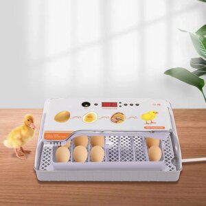 Автоматичний контроль температури-вологості-інкубатора Інкубаційна машина зі світлодіодним освітленням яєць