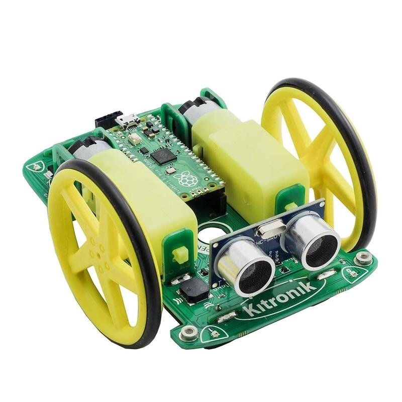Автономна робототехнічна платформа - освітня платформа - для Raspberry Pi Pico - Kitronik 5335 від компанії магазин Апельсин - фото 1