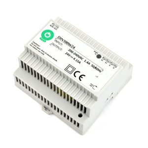 Блок живлення DIN100W24 для DIN-рейки - 24В / 4,15А / 100Вт