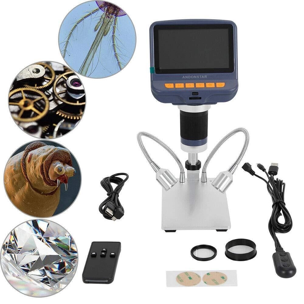 Цифровий мікроскоп - USB мікроскопи 4.3'' HD сенсорний мікроскоп від компанії магазин Апельсин - фото 1