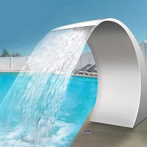 Бризковий душ з нержавіючої сталі Бризковий душ для басейну Водоспад Бризковий душ для басейну