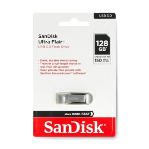 SanDisk Ultra Flair - USB 3.0 флеш-накопичувач 128 ГБ