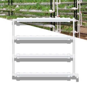 Гідропонний трубний будинок для гідропоніки, безґрунтові системи вирощування рослин для овочів салату квітів