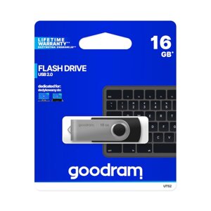 GoodRam Twister - USB флеш-накопичувач 16 ГБ Pendrive - чорний
