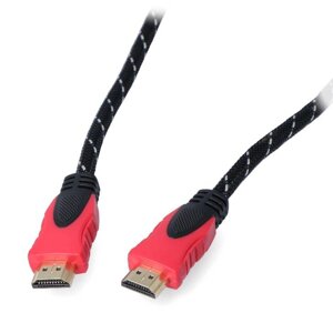 Кабель HDMI Blow Premium Red Class 1.4 - довжина 1,5 м з обплетенням