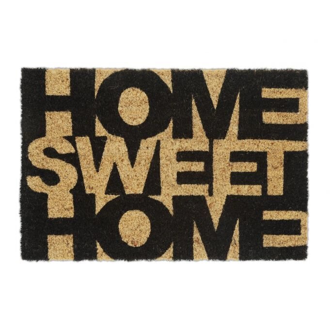 Кокосовий килимок для підлоги Home Sweet Home від компанії магазин Апельсин - фото 1
