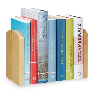 Бамбукова підставка для читання книг, 3 кути читання, 22 x 34 x 18 см, набір з 2 штук