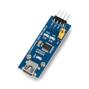 USB-UART TTL перетворювач PL2303 - роз'єм miniUSB - Waveshare 24680
