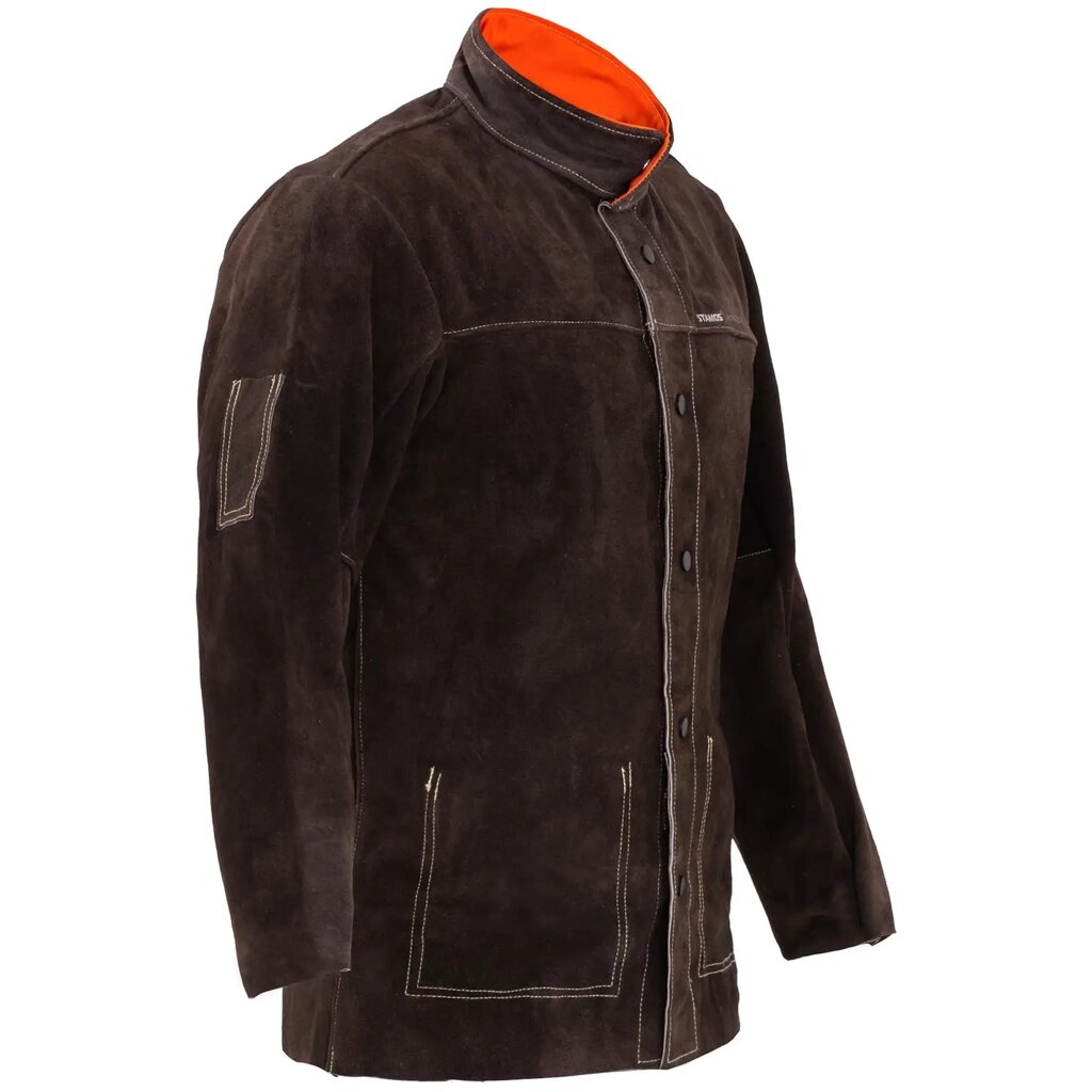 Куртка для зварювання зі спилка коров'ячої шкіри - розмір XL від компанії магазин Апельсин - фото 1