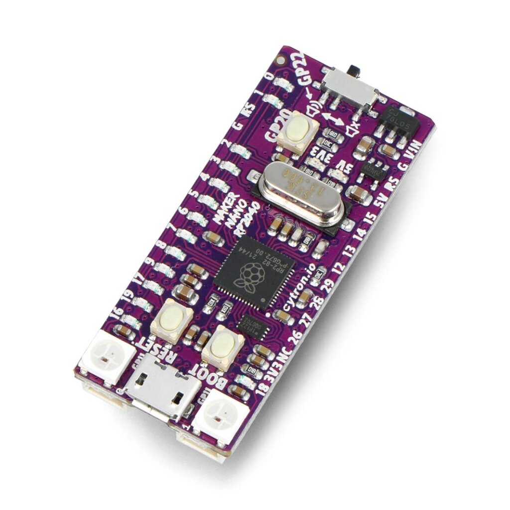 Maker Nano RP2040 - плата для розробки з мікроконтролером RP2040 від компанії магазин Апельсин - фото 1