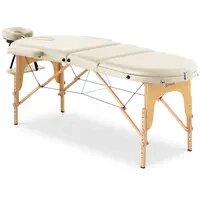 Масажний стіл складаний - 185-211 x 70-88 x 63-85 см - 227 кг - Бежевий