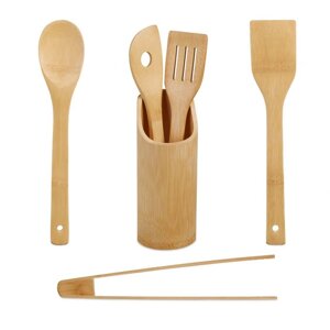 Набір кухонного приладдя з 6 предметів Бамбук
