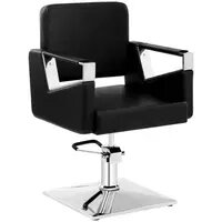 Перукарське крісло - 445 - 550 мм - 200 кг - Чорний