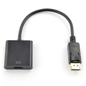 Перехідник гнізда HDMI - штекер DisplayPort AKYGA