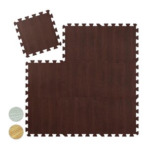 9 x захисний килимок для підлоги темно-коричневий