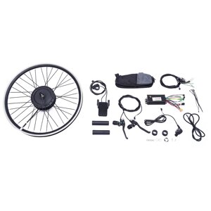 24-дюймовий комплект для переобладнання електровелосипеда з заднім/переднім колесом, комплект для переобладнання