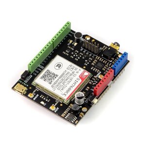 DFRobot Shield GSM / LTE / GPRS / GPS SIM7600CE-T - екран для Arduino