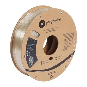 Polymaker PolySmooth PVB нитка 1,75 мм, 0,75 кг - прозора