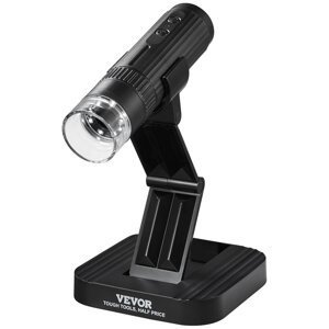 Цифровий мікроскоп VEVOR 50X-1000X збільшення мікроскоп у відбитому світлі USB мікроскоп 8 світлодіодів, 2 млн
