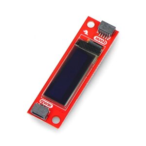 Qwiic OLED 0.91 128x32px I2C дисплей - SparkFun LCD-17153
