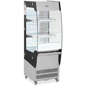 Холодильна шафа - 180 л - 2 полиці - 2 - 12 °C - LED - нержавіюча сталь / загартоване скло - Royal Catering