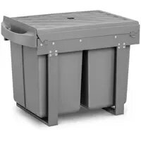 Вбудований кошик для сміття Duo - 2 x 20 л