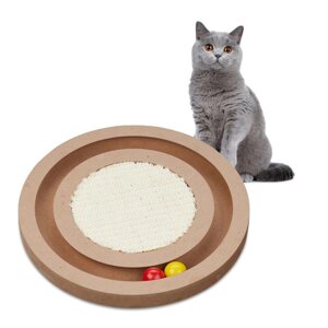 Дошка для котів з сизалевим килимом