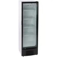 Холодильник для пляшок - 320 л - світлодіодний - чорна рамка