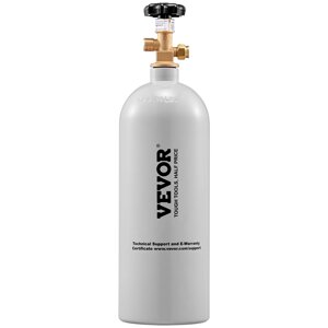 VEVOR CO2 Bottle Пляшка вуглекислого газу 2,26 кг Ємність, вуглекислий газ Пляшка 1800 PSI CO2 Адаптер Властивості