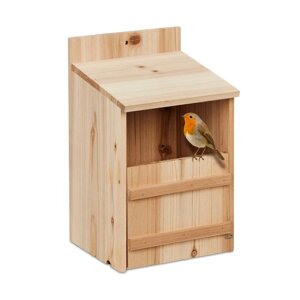 Гніздовий ящик для напівпорожнинного розведення птахів