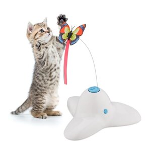 Іграшка для котів з метеликом
