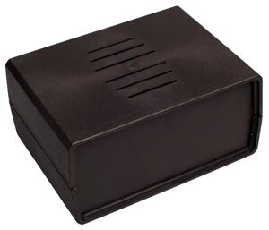 Пластиковий корпус Kradex Z3W - 150x110x70мм, чорний, вентильований