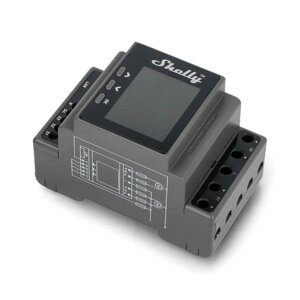Shelly Pro Dual Cover/Shutter PM - 2-канальний WiFi/Bluetooth смарт-контролер з вимірюванням потужності - додаток для