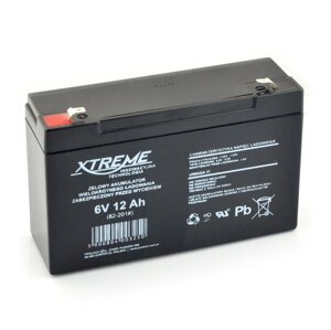 Гелевий акумулятор 6V 12Ah Xtreme