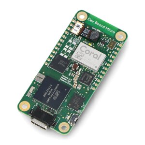 Coral Dev Board Micro - плата для розробки з NXP i. MX RT117, Edge TPU ML та камерою Himax HM01B0