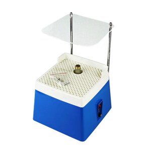 220В міні портативна шліфувальна машина з алмазним склом для художнього шліфування синій з шліфувальним диском для