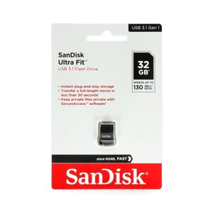 SanDisk Ultra Fit - USB 3.1 Pendrive 32 ГБ