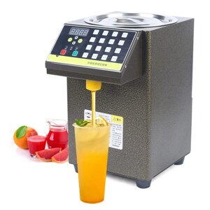 8.5 л автоматичний дозатор фруктози бульбашкового чаю обладнання для кількісного визначення фруктози машина їдальня
