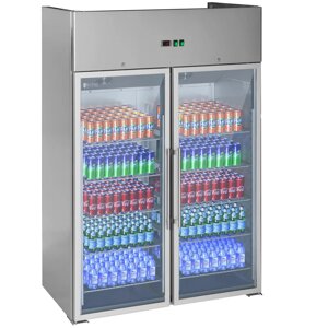 Холодильник зі скляними дверцятами Gastro для напоїв - 984 л