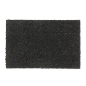 Чорний килимок для підлоги Кокос