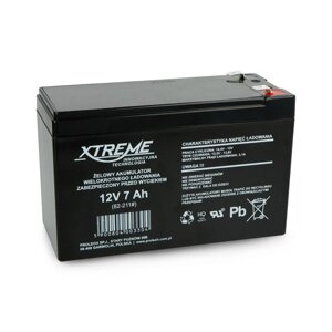 Гелевий акумулятор 12V 7Ah Xtreme