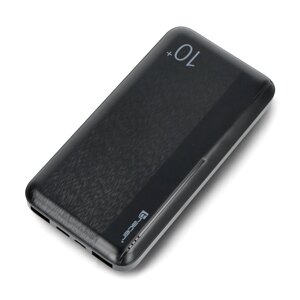 Мобільний акумулятор PowerBank - 10000mAh - чорний - Tracer