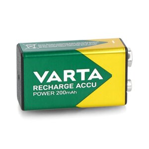 Акумулятор Varta Ready2Use 6F22 9V Ni-MH 200mAh
