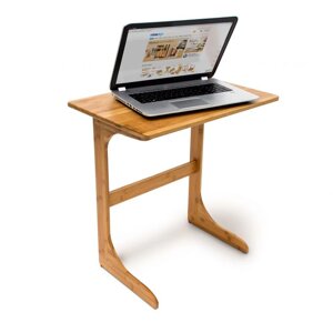 Приставний столик для ноутбука з бамбука