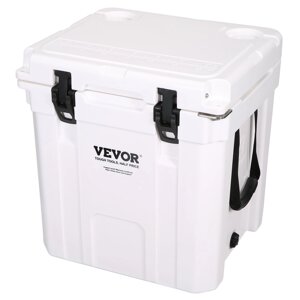 Пасивний холодильник VEVOR Ice Box 36,34 л, ізольований холодильник для кемпінгу Thermobox 30-35 банок, кемпінговий
