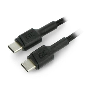 Green Cell PowerStream USB Type C - Кабель швидкої зарядки USB Type C - 1,2 м чорний