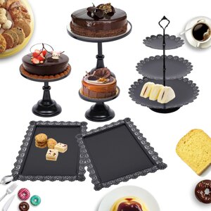 Розкішна підставка для десертів для торта 6 штук