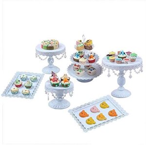 6-штучний комплект підставки для партійних тортів, десертних кексів підставки для кексів підставки для кексів