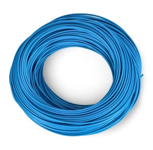 Монтажний кабель LgY 1x0,5 H05V-K - синій - 100 м в бухті